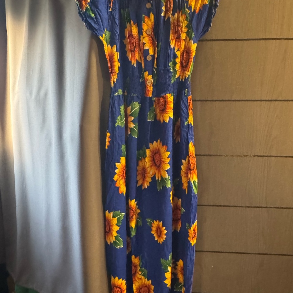 Blue Seven Islands Dress